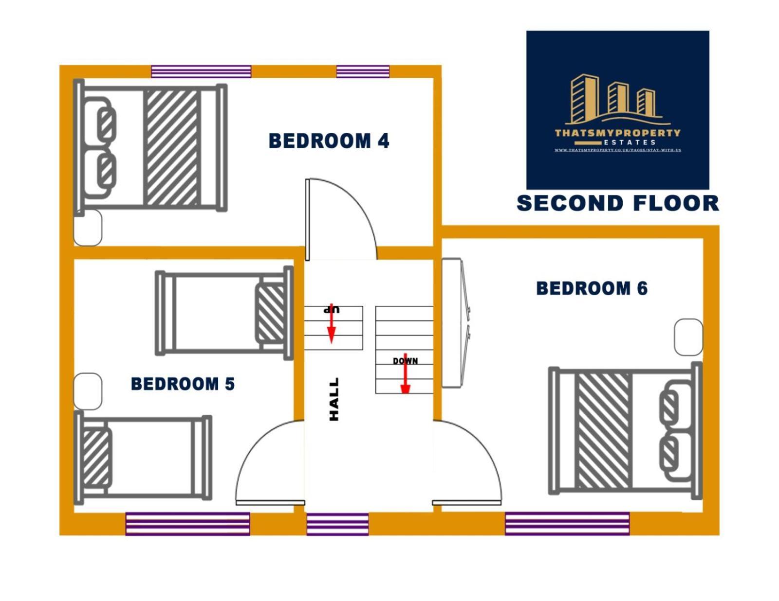 30 Percent Off Weekly Stays - 6 Bedroom House - 11 Beds Blackpool Bagian luar foto